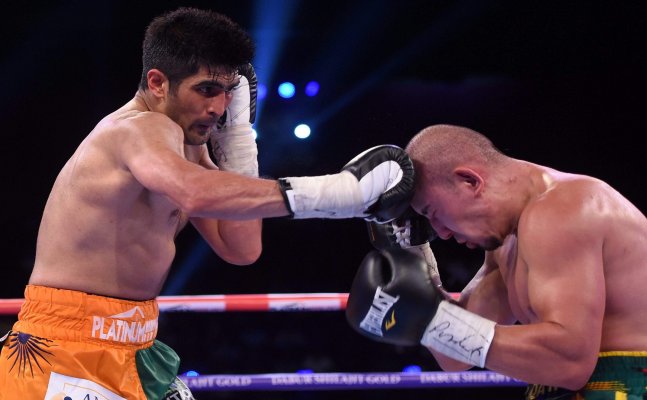 Vijender Singh offers to return belt for Indo-China peace 