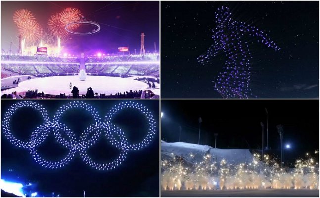 Winter Olympic Games 2018: Watch the spectacular world record by 1,218 drones